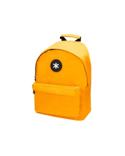 Mochila antartik con asa y bolsillos con cremallera color mostaza 310x160x410 mm