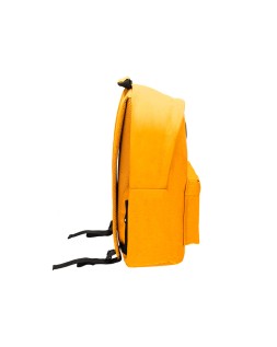 Mochila antartik con asa y bolsillos con cremallera color mostaza 310x160x410 mm