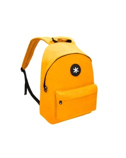 Mochila antartik con asa y bolsillos con cremallera color mostaza 310x160x410 mm