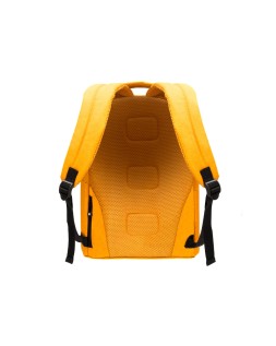 Mochila antartik con asa y bolsillos con cremallera color mostaza 310x160x410 mm