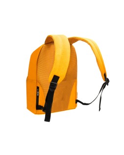 Mochila antartik con asa y bolsillos con cremallera color mostaza 310x160x410 mm