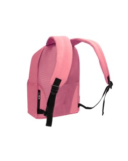 Mochila antartik con asa y bolsillos con cremallera color coral 310x160x410 mm