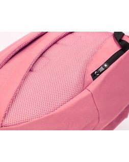 Mochila antartik con asa y bolsillos con cremallera color coral 310x160x410 mm