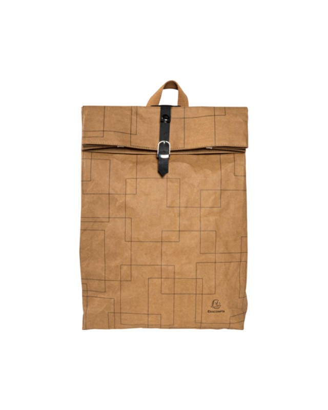 Mochila exacompta eterneco cuero imitacion vegetal 360x100x450 mm