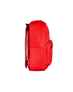 Mochila antartik con asa y bolsillo frontal con cremallera color rojo 320x140x430 mm