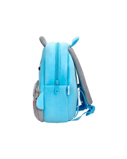 Mochila preescolar liderpapel peluche infantil tiburon 260x100x240 mm