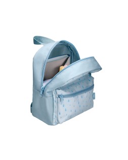 Mochila preescolar liderpapel kids azul 250x115x210 mm