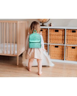 Mochila preescolar liderpapel kids verde 250x115x210 mm