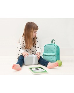 Mochila preescolar liderpapel kids verde 250x115x210 mm