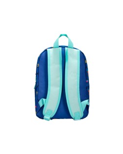 Mochila escolar liderpapel safari infantil azul marino cocodrilo 330x110x250 mm