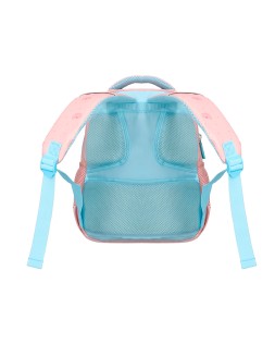Mochila escolar liderpapel multibolsillo infantil rosa rainbows 350x110x270 mm