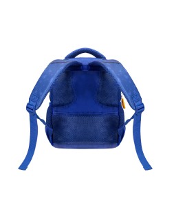 Mochila escolar liderpapel multibolsillo infantil azul dino 350x110x270 mm