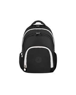 Mochila antartik fusion flex multibolsillo negro 19l 450x180x300 mm