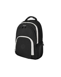 Mochila antartik fusion flex multibolsillo negro 19l 450x180x300 mm