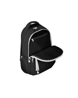 Mochila antartik fusion flex multibolsillo negro 19l 450x180x300 mm