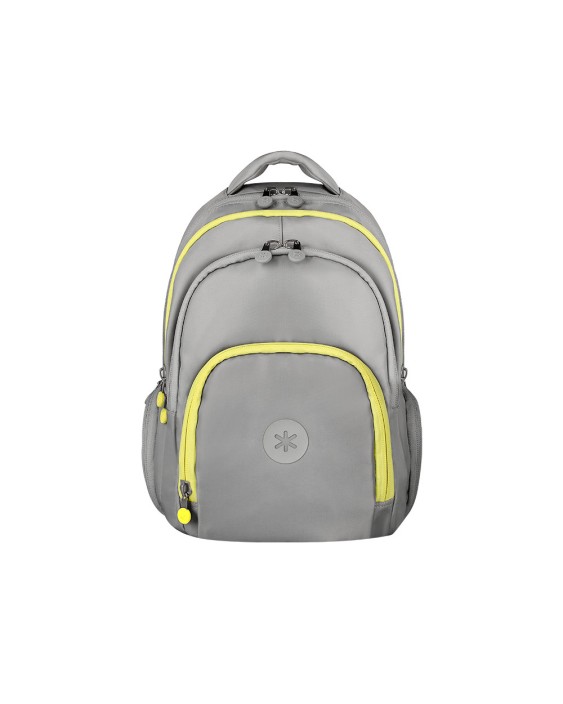 Mochila antartik fusion flex multibolsillo gris 19l 450x180x300 mm