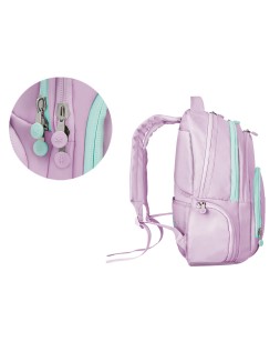 Mochila antartik fusion flex multibolsillo morado 19l 450x180x300 mm