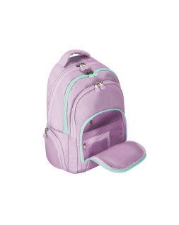 Mochila antartik fusion flex multibolsillo morado 19l 450x180x300 mm