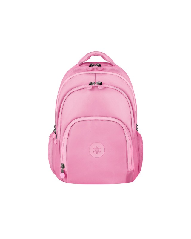 Mochila antartik fusion flex multibolsillo rosa 19l 450x180x300 mm
