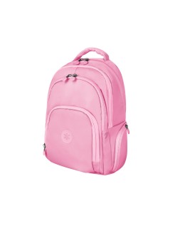 Mochila antartik fusion flex multibolsillo rosa 19l 450x180x300 mm