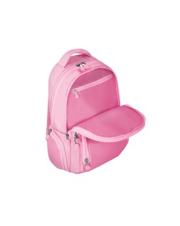 Mochila antartik fusion flex multibolsillo rosa 19l 450x180x300 mm