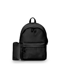 Mochila antartik basic pack con bolsillo para portatil negro 20 l 300x160x420 mm