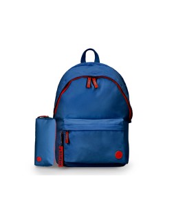 Mochila antartik basic pack con bolsillo para portatil azul marino 20 l 300x160x420 mm