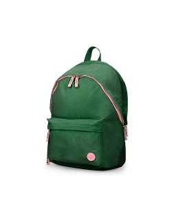 Mochila antartik basic pack con bolsillo para portatil verde 20 l 300x160x420 mm