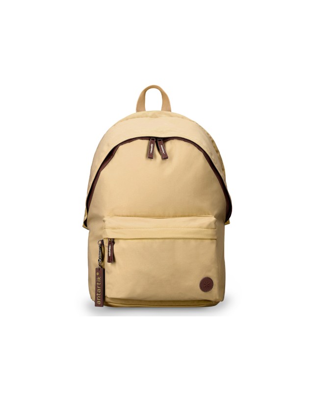 Mochila antartik basic pack con bolsillo para portatil beige 20 l 300x160x420 mm
