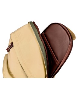 Mochila antartik basic pack con bolsillo para portatil beige 20 l 300x160x420 mm