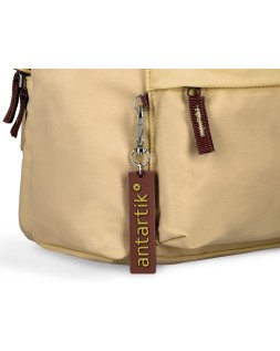 Mochila antartik basic pack con bolsillo para portatil beige 20 l 300x160x420 mm