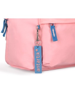 Mochila antartik basic pack con bolsillo para portatil rosa 20 l 300x160x420 mm