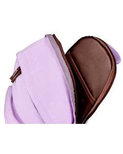 Mochila antartik basic pack con bolsillo para portatil morado 20 l 300x160x420 mm