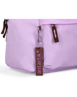 Mochila antartik basic pack con bolsillo para portatil morado 20 l 300x160x420 mm