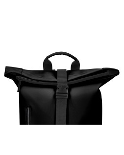 Mochila antartik roll pack waterproof enrollable gran capacidad color negro 480x130x280 mm