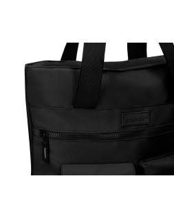Mochila antartik bolso flip bag con acolchado para portatil 15" color negro 400x120x390 mm