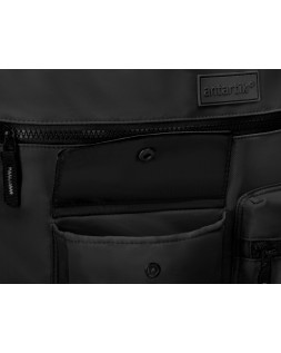 Mochila antartik bolso flip bag con acolchado para portatil 15" color negro 400x120x390 mm