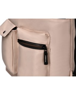 Mochila antartik bolso flip bag con acolchado para portatil 15" beige 400x120x390 mm