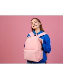 Mochila liderpapel core con compartimento lateral elastico rosa 15 l 400x125x300 mm