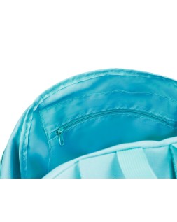 Mochila liderpapel core con compartimento lateral elastico turquesa 15 l 400x125x300 mm