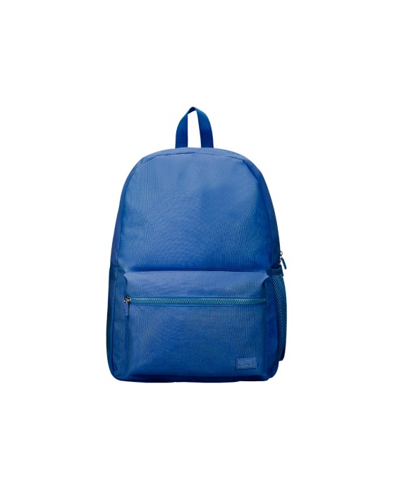 Mochila liderpapel core con compartimento lateral elastico azul marino 15 l 400x125x300 mm