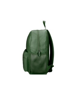 Mochila liderpapel core con compartimento lateral elastico verde militar 15 l 400x125x300 mm