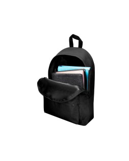 Mochila liderpapel start 1 compartimento negro 10 l 400x125x300 mm