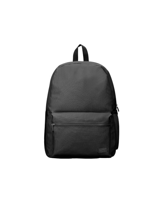 Mochila liderpapel core con compartimento lateral elastico negro 15 l 400x125x300 mm