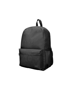 Mochila liderpapel core con compartimento lateral elastico negro 15 l 400x125x300 mm