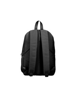 Mochila liderpapel core con compartimento lateral elastico negro 15 l 400x125x300 mm
