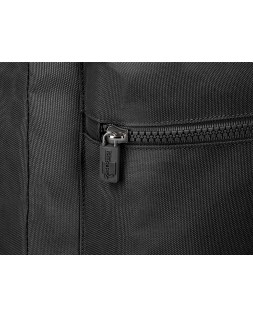 Mochila liderpapel core con compartimento lateral elastico negro 15 l 400x125x300 mm