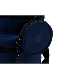 Mochila antartik bolso flip bag con acolchado para portatil 15" azul marino 400x120x390 mm