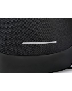 Mochila antartik slim con bols illo para portatil con tres compartimentos 45x15x33cm color negro