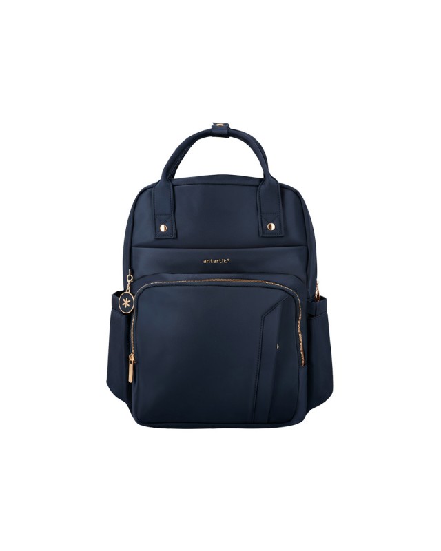 Mochila antartik nova 4 compartimentos color azul marino 410x180x320 mm